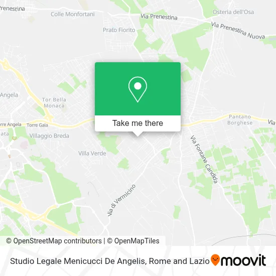 Studio Legale Menicucci De Angelis map
