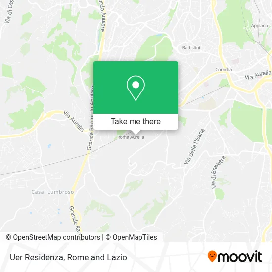 Uer Residenza map