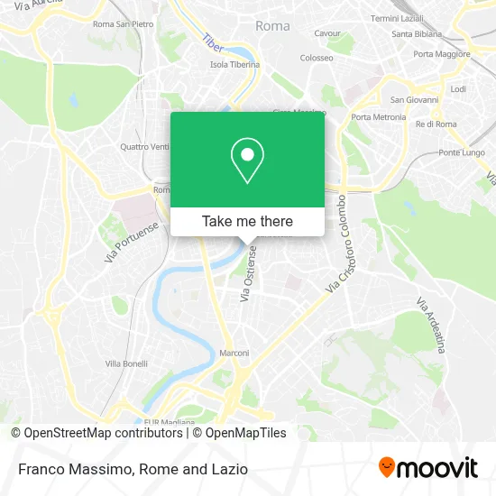 Franco Massimo map