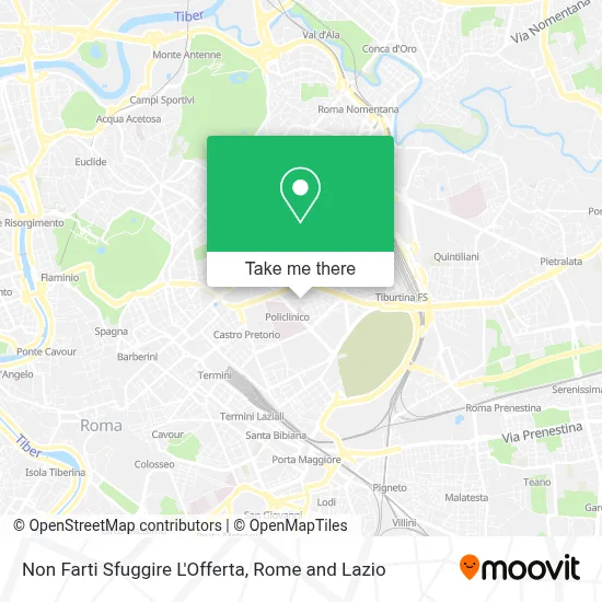 Non Farti Sfuggire L'Offerta map