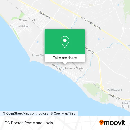 PC Doctor map