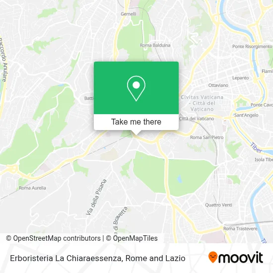 Erboristeria La Chiaraessenza map
