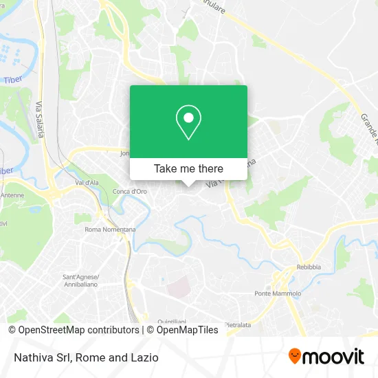 Nathiva Srl map