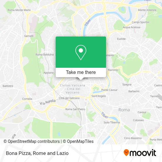 Bona Pizza map