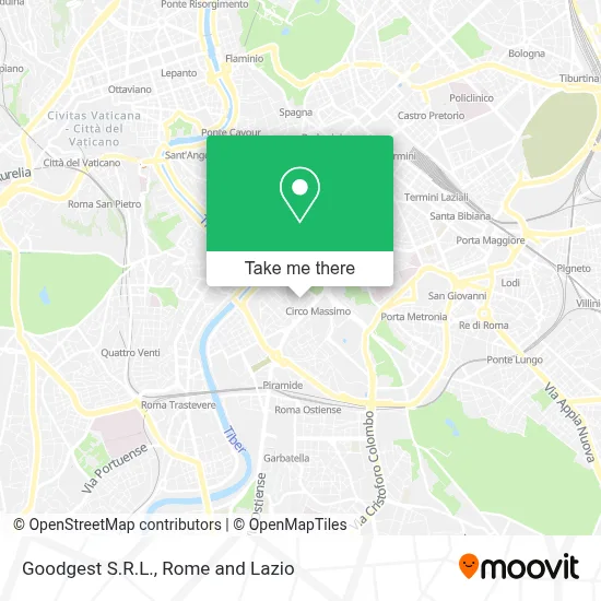 Goodgest S.R.L. map