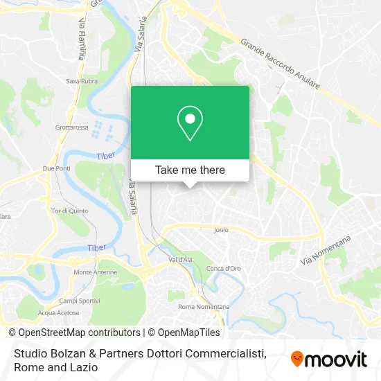 Studio Bolzan & Partners Dottori Commercialisti map