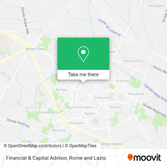 Financial & Capital Advisor map