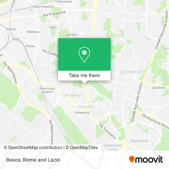 Besos map