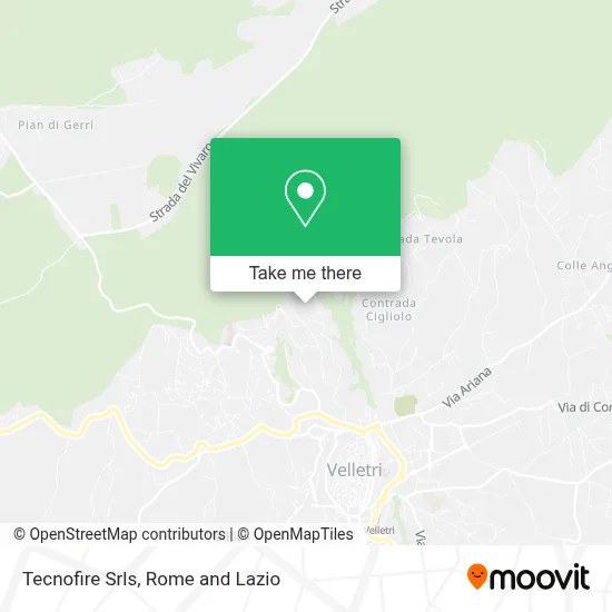 Tecnofire Srls map