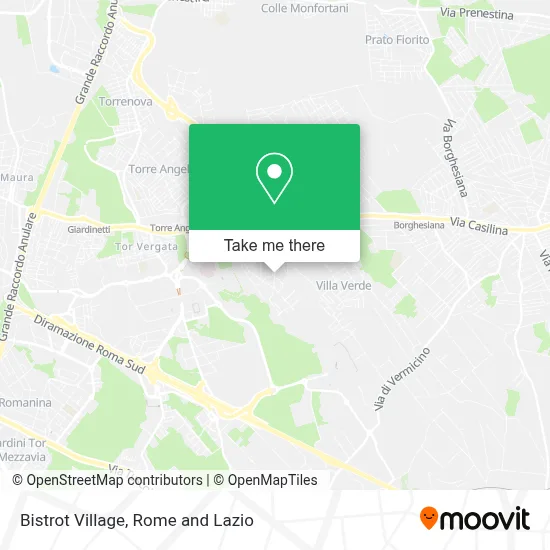 Bistrot Village map