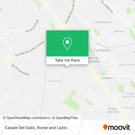 Casale Del Gallo map