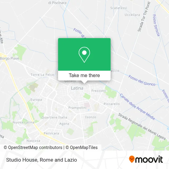 Studio House map