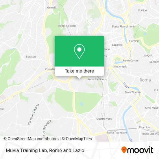 Muvia Training Lab map
