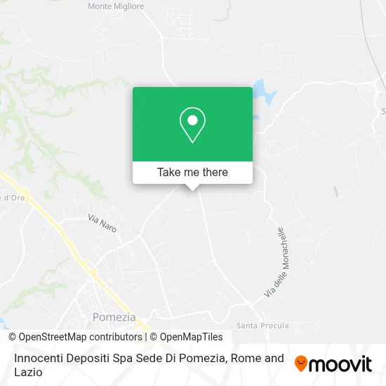 Innocenti Depositi Spa Sede Di Pomezia map