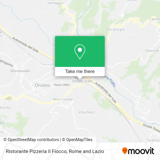 Ristorante Pizzeria Il Fiocco map