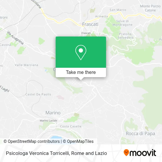 Psicologa Veronica Torricelli map