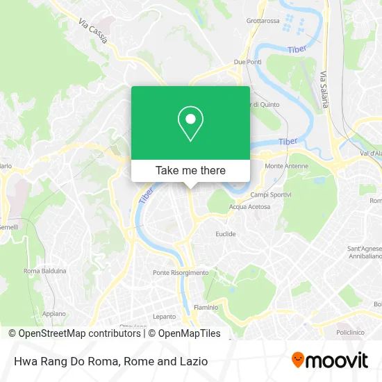 Hwa Rang Do Roma map
