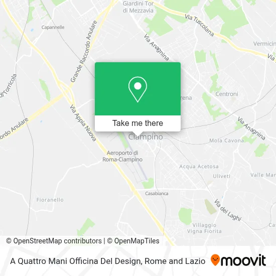 A Quattro Mani Officina Del Design map