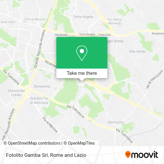 Fotolito Gamba Srl map