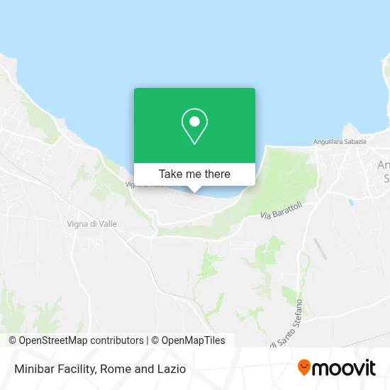 Minibar Facility map