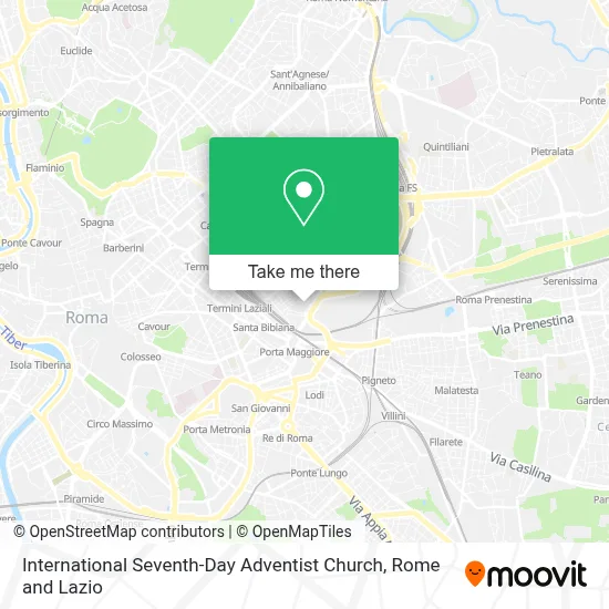 International Seventh-Day Adventist Church map
