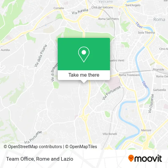 Team Office map