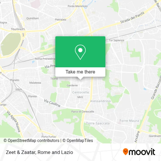 Zeet & Zaatar map