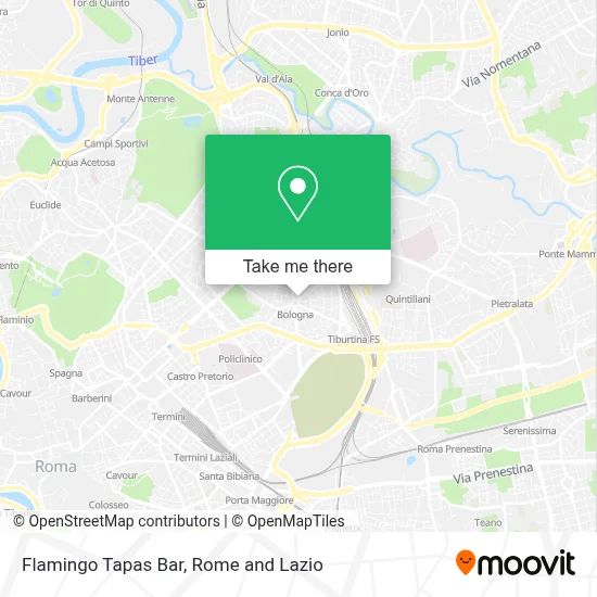 Flamingo Tapas Bar map