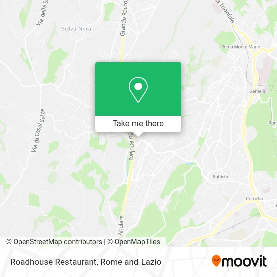 Roadhouse Restaurant map