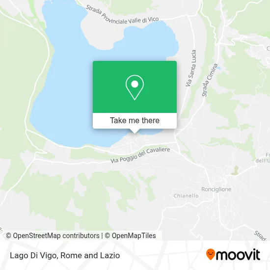 Lago Di Vigo map