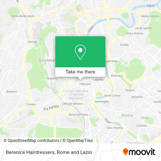 Berenice Hairdressers map