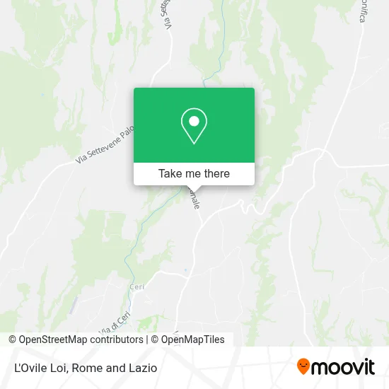 L'Ovile Loi map