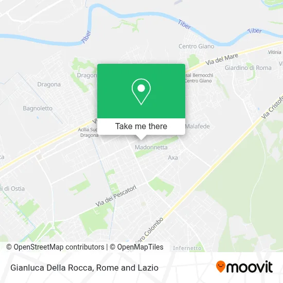 Gianluca Della Rocca map