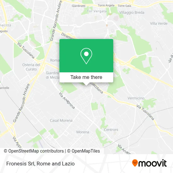 Fronesis Srl map