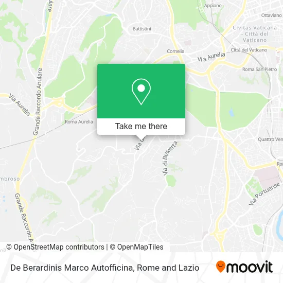 De Berardinis Marco Autofficina map