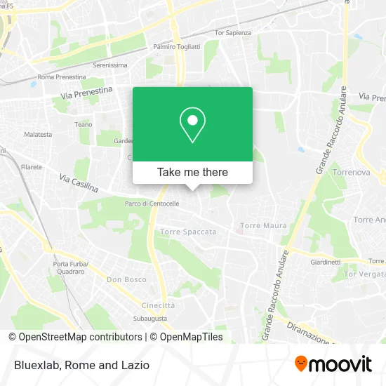Bluexlab map