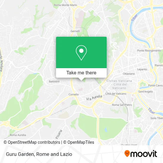 Guru Garden map