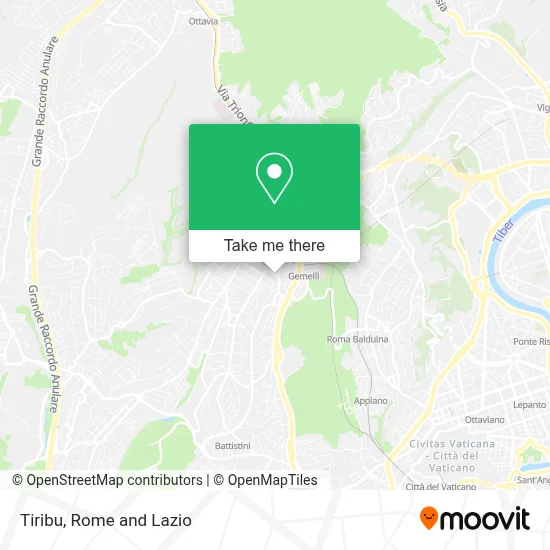 Tiribu map