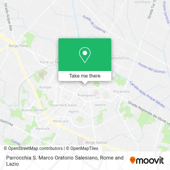 Parrocchia S. Marco Oratorio Salesiano map