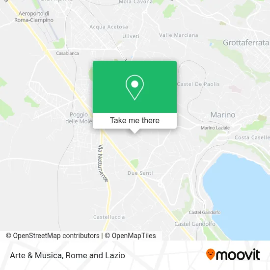 Arte & Musica map