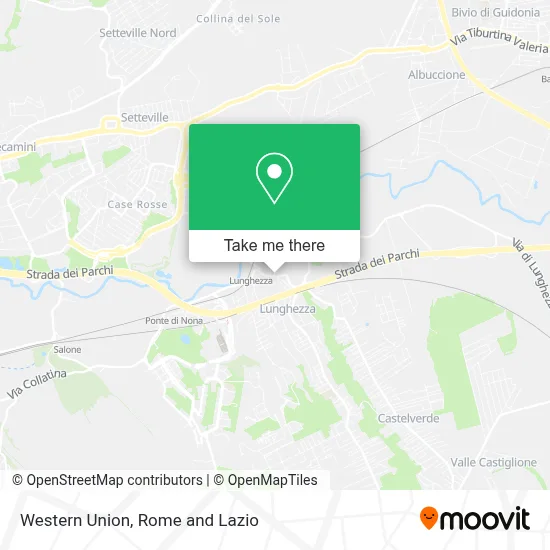 Western Union map