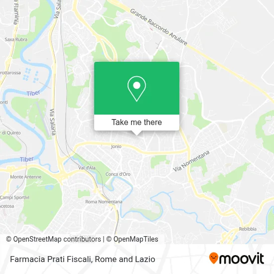 Farmacia Prati Fiscali map