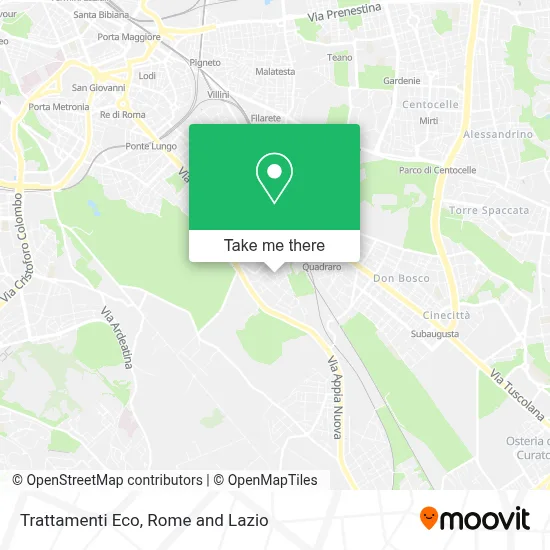Trattamenti Eco map