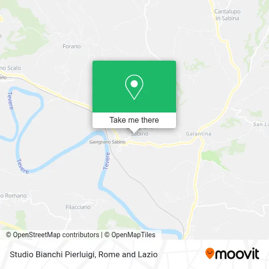 Studio Bianchi Pierluigi map