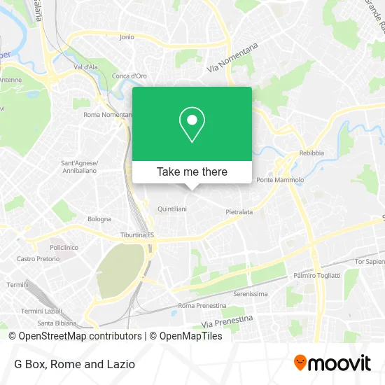 G Box map