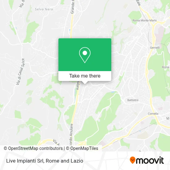 Live Impianti Srl map