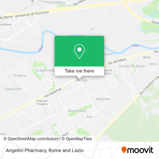 Angelini Pharmacy map