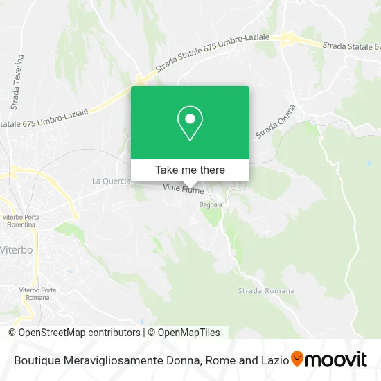 Boutique Meravigliosamente Donna map