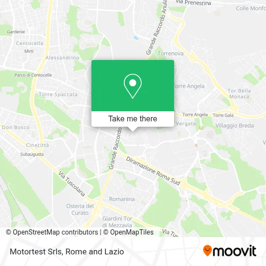 Motortest Srls map