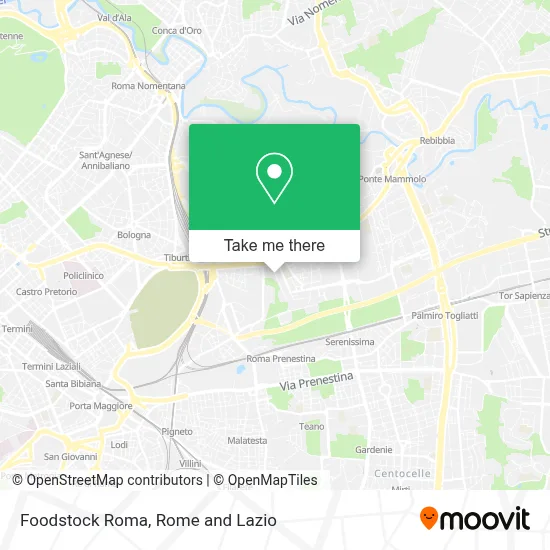 Foodstock Roma map